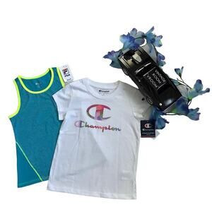 Fila and Champion NWT Performance Tops Girls 6/6X